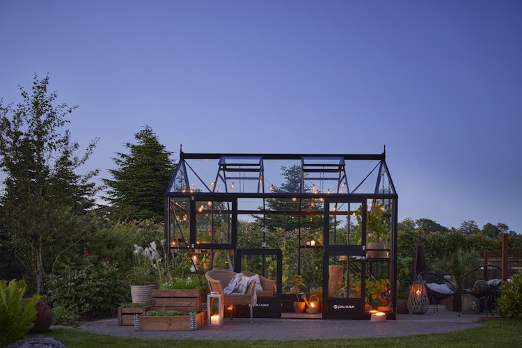 Juliana Gewächshaus Jubii 10,9 m² inkl. gratis Fundamentrahmen im Wert von 449 €