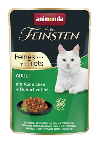 animonda Vom Feinsten Adult Feines mit Filets 85g Katzennassfutter