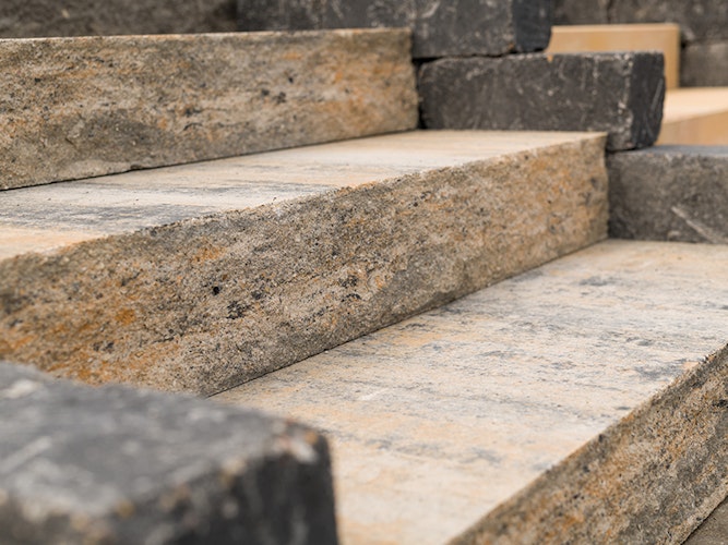 Diephaus SIOLA-Blockstufe MUSCHELK 100/34,5/15CM