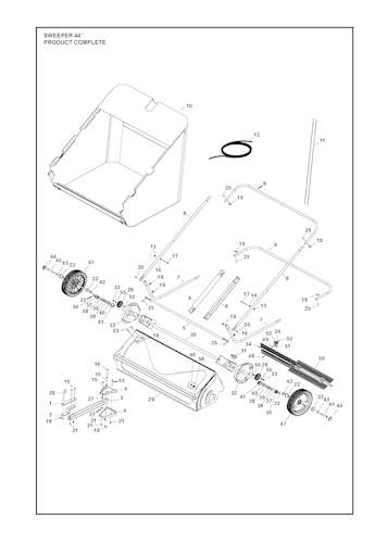 Husqvarna Zubehör für Aufsitzmäher 586636501 Rasenkehrmaschine