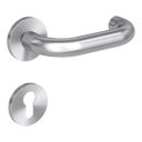 Vorschaubild Griffwerk VAYA 183 ALESSIA fast2fix Fast2Fix GK3 Rosetten rund Profilzylinder Edelstahl matt