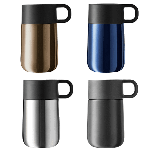 WMF Impulse Travel Mug Thermobecher, 0,3 l, Anthrazit matt