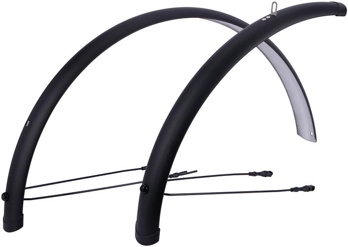 CONTEC Schutzblech-Set Splash Protect 26 Zoll 54 mm schwarz