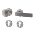 Vorschaubild Griffwerk Wechselgarnitur VAYA 265 MINIMAL MODERN fast2fix Fast2Fix Rosetten rund Knopf R2 Samtgrau R