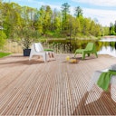 Vorschaubild mocoPinus Terrassensystem PINUTEX sib. Lärche- vorgefertigte Terrassen