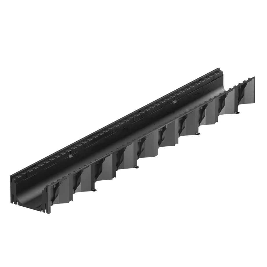 ACO Self® Hexaline 2.0 Rinnenkörper Kunststoff 1,0 m