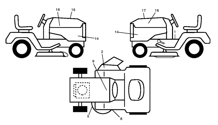 Husqvarna Gartentraktoren 96043014000 Fast Tractor™ YTH24K48