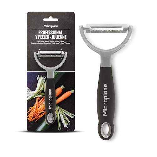 Microplane Profi Y-Schäler, julienne SPECIALTY Schwarz
