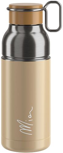 Elite Trinkflasche Mia Inox 650 ml silber,beige