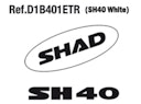 Vorschaubild SHAD STICKERS SH40 2011 [D1B401ETR]