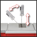 Vorschaubild Einhell Tischkreissäge TC-TS 254 U 4340510