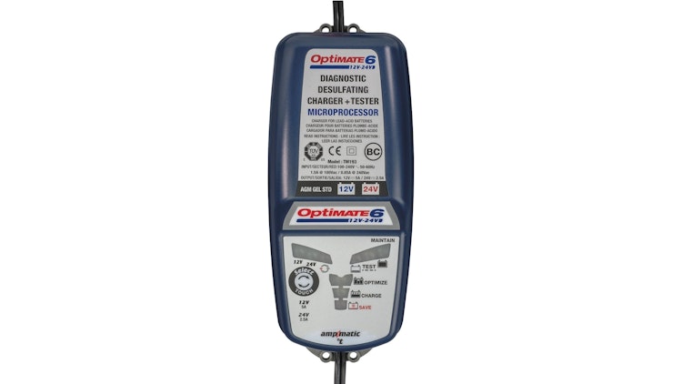 Tecmate Batterieladegerät Optimate 6 12V-24V
