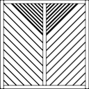 Vorschaubild OSMO Sichtblende Skagen - mit Sprossen 178x178 cm - Kiefer KDI grün