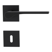 Griffwerk VAYA 261 LEAF LIGHT fast2fix Fast2Fix Rosetten eckig Buntbart Graphitschwarz