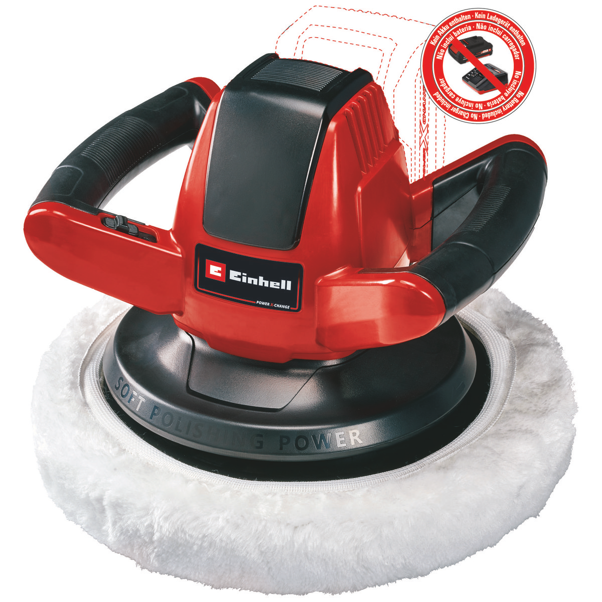 Einhell Akku-Autopoliermaschine CE-CB 18/254 Li-Solo 2093301