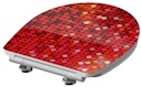 Vorschaubild Duroplast HG WC-Sitz RED GLITTER