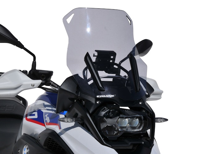ERMAX Windschutzscheibe Acrylic durchsichtig Grau getönt für BMW R 1250 GS / Adventure
