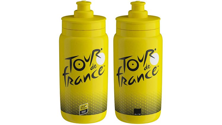 Elite Fly Tour de France Trinkflasche gelb