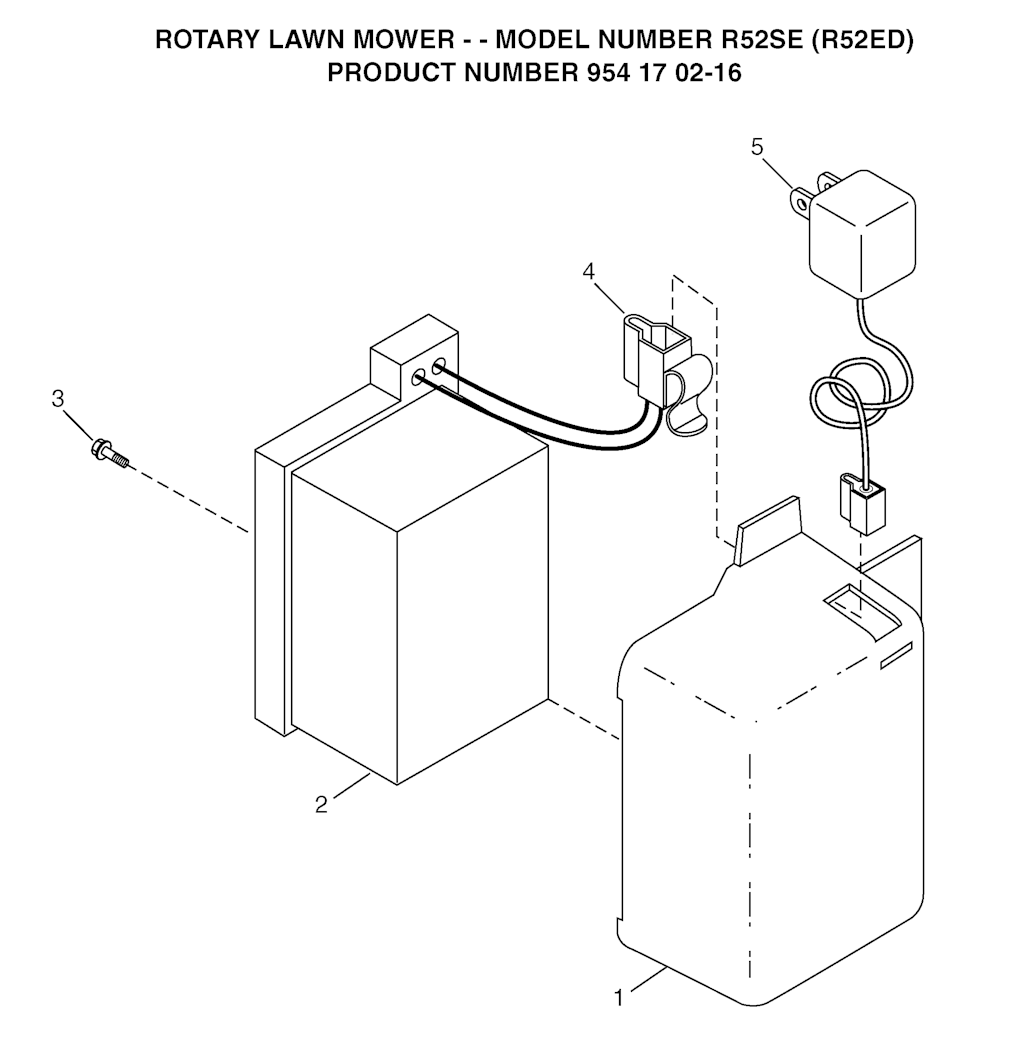 Explosionszeichnung Ersatzteile