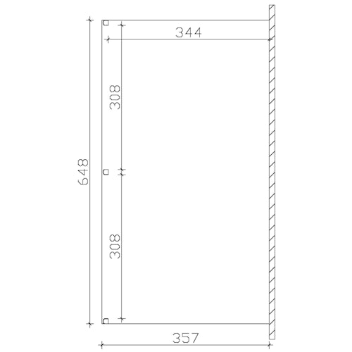 Skan Holz Aluminium Terrassenüberdachung Garda Breite 648 cm