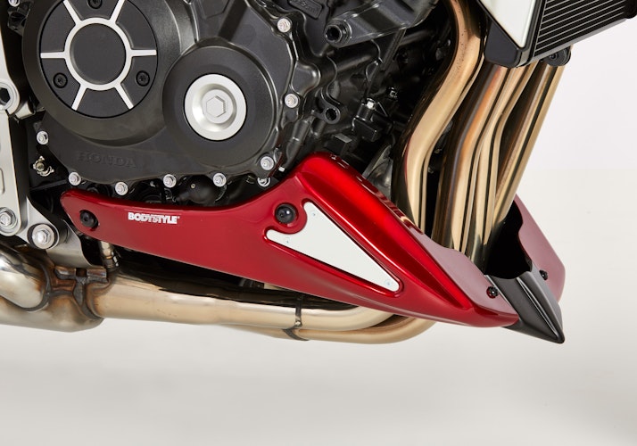 BODYSTYLE Sportsline Bugspoiler ABS Kunststoff rot für HONDA CB1000R 