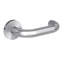 Vorschaubild Griffwerk Türgriff ALESSIA PROF Rosetten rund GK3