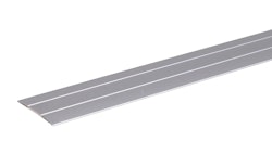 Alberts® Übergangsprofil mit 2 Rillen, Alu, Breite 38 mm, Länge 0,9m