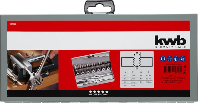 kwb GW-Schneidsatz 31-tlg Koffer 442800