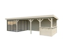 Vorschaubild Palmako Carport/Pavillon Connect Lenna 24,9 m² Set 415 Slide