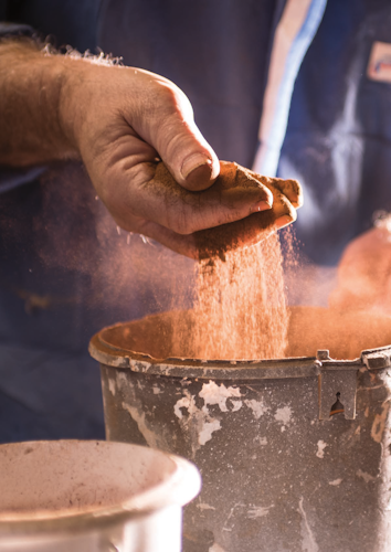 Oase Bachlaufschale Premium Colca Canyon schiefer grün, Rechts 1/2