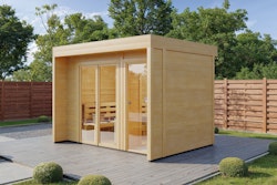 Wolff Finnhaus Saunahaus Vidar 3221 - 44 mm