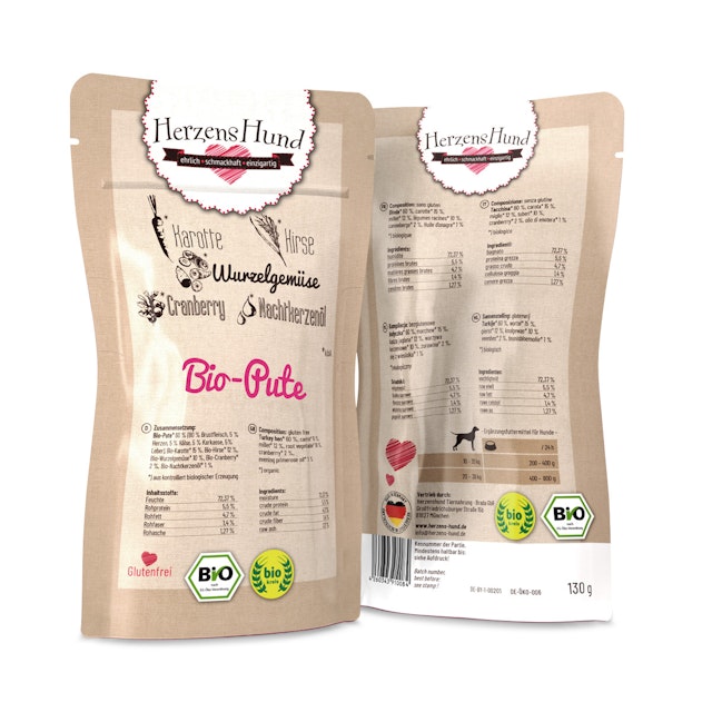 Herzenshund 130 Gramm HundenassfutterVorschaubild