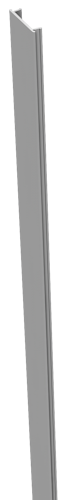 GroJa Stecksystem Alu-Abdeckleiste, 190 cm für 7x7er u. 9x9er Pfosten