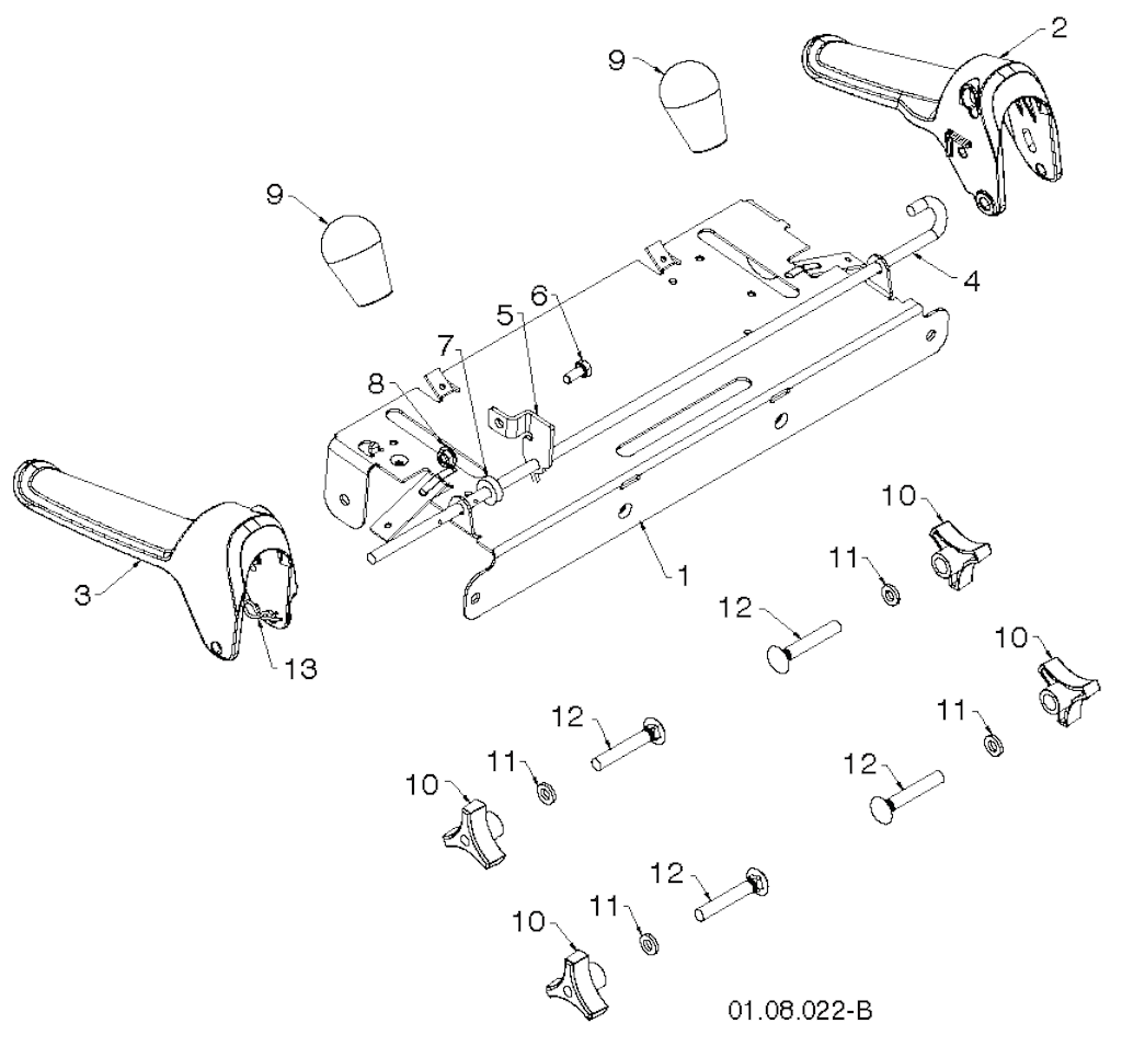 Explosionszeichnung Ersatzteile