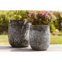 Plant Pot Aava schwarz antik
