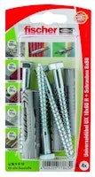 FISCHER Universaldübel UX 10x60 RSK (4 Stück)