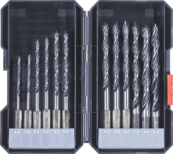 kwb Holzbohrerbox 12tlg. S-Box 108830