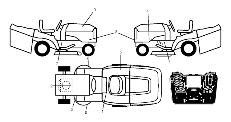 Husqvarna Gartentraktoren 960510191 TC 242T