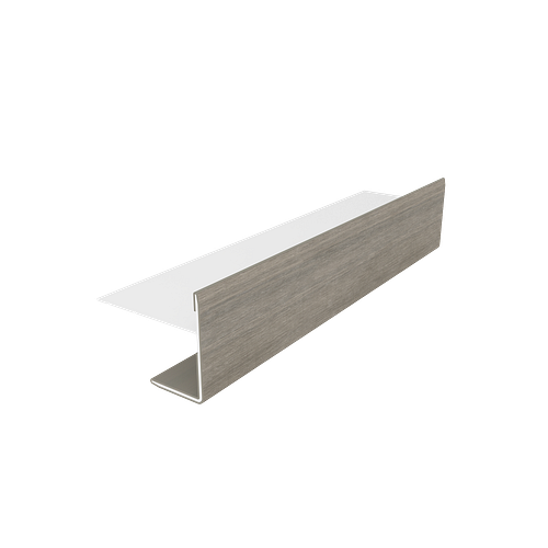 NewTechWood Alu-Coex Endprofil 74 x 61 x 37 x 3000 mm