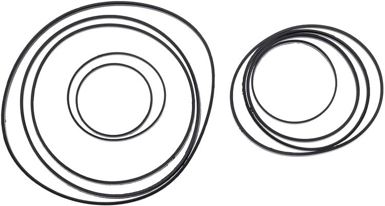 SRAM Stealth Ring-Set schwarz