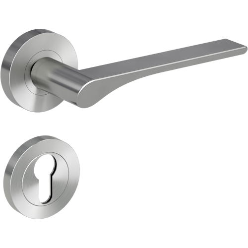 Griffwerk Türgriff LEAF LIGHT SIEGER DESIGN - Samtgrau, Kaschmirgrau, Graphitschwarz