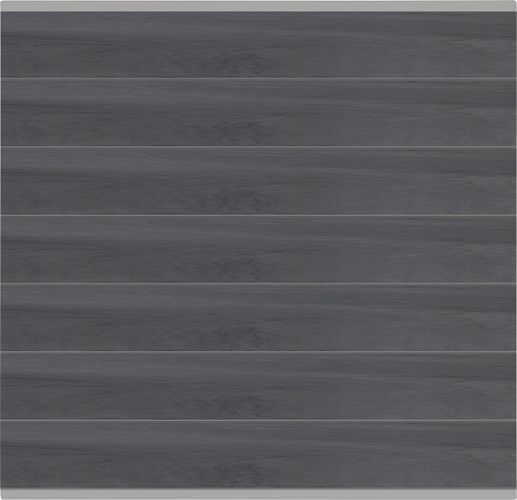 OSMO Sichtblende Multi-Fence Co-Extrusion Grundelement Aluminium 180x178 cm