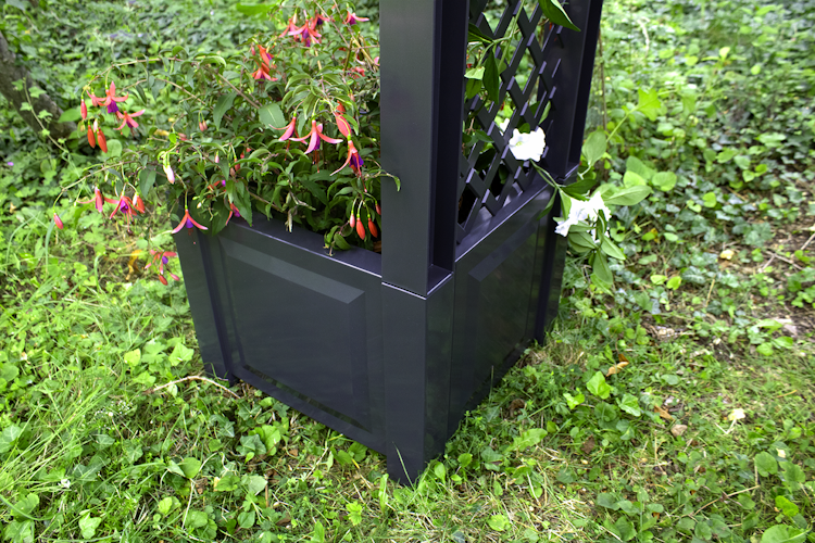 KHW Rosenbogen mit Pflanzkasten