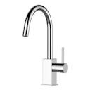 Vorschaubild Wasserhahn Küchenarmatur, QU, mit 360° schwenkbarem U-Auslauf, Verchromt