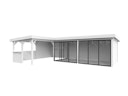 Vorschaubild Palmako Carport/Pavillon Connect Lenna 33,2 m² Set 420 Slide