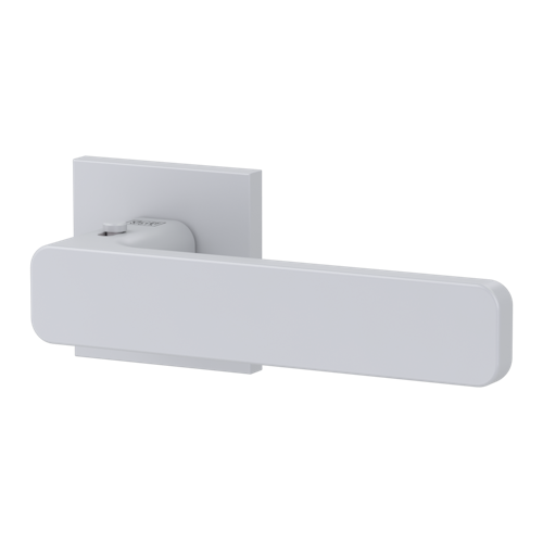 Griffwerk VAYA 265 MINIMAL MODERN fast2fix  Fast2Fix Rosetten eckig smart2lock R Seidenweiß