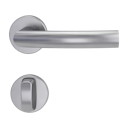 Vorschaubild Griffwerk Türgriff LORITA K3 Klippgarnitur- Edelstahl matt