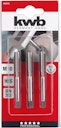 Vorschaubild kwb HSS GW-Bohrersatz 3-tlg M10 SB 443310