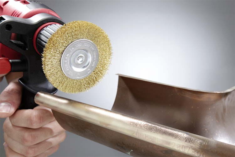 kwb Schei-Bürste Mess fein 75mm LS 609313