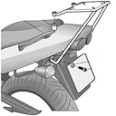Vorschaubild SHAD Top Master Befestigungssatz Kawasaki